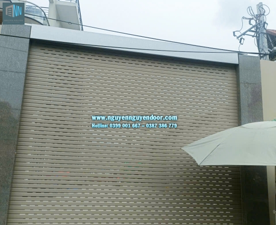 CỬA CUỐN KHE THOÁNG CÔNG NGHỆ ĐỨC TẠI QL13