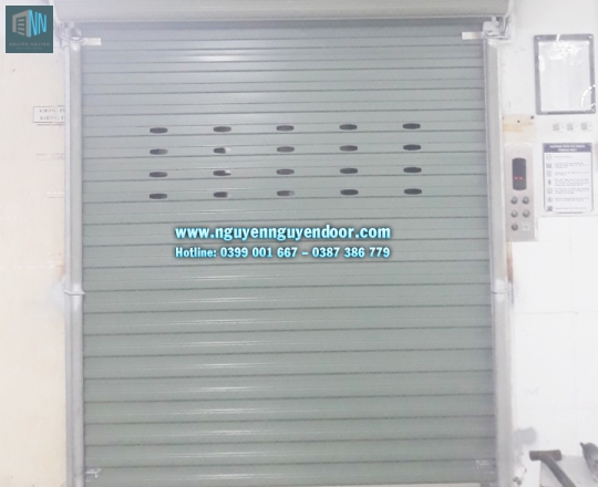 CỬA CUỐN ĐẨY TAY CÔNG NGHỆ ÚC TẠI SÓNG THẦN