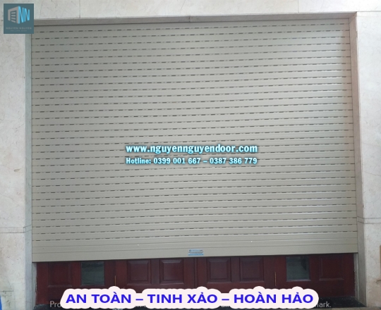 CÔNG TRÌNH CỬA CUỐN CÔNG NGHỆ ĐỨC TẠI ĐƯỜNG 12, TAM BÌNH, THỦ ĐỨC, TP. HCM.