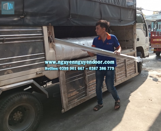 CỬA CUỐN LÁ BÍT CÔNG NGHỆ ĐỨC TẠI ĐƯỜNG LINH ĐÔNG, THỦ ĐỨC