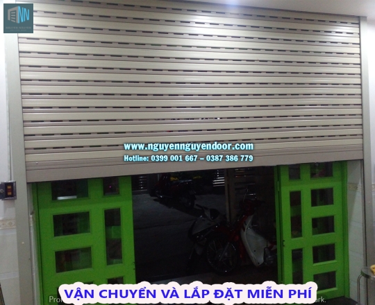 CỬA CUỐN KHE THOÁNG CÔNG NGHỆ ĐỨC TẠI Ụ GHE, TAM PHÚ, THỦ ĐỨC