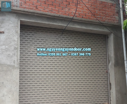CỬA CUỐN KHE THOÁNG CÔNG NGHỆ ĐỨC TẠI TĂNG NHƠN PHÚ, QUẬN 9