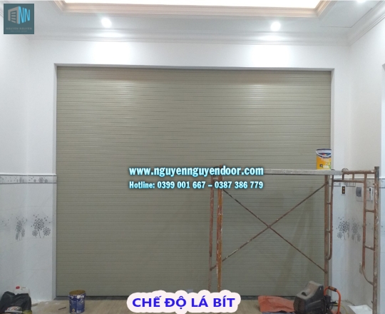 CÔNG TRÌNH CỬA CUỐN KHE THOÁNG CÔNG NGHỆ ĐỨC TẠI BÌNH CHÁNH, TP HCM