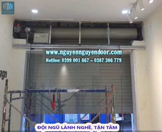CỬA CUỐN LÁ BÍT CÔNG NGHỆ ĐỨC – P1
