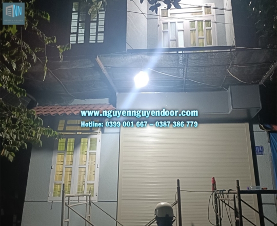 CỬA CUỐN KHE THOÁNG CÔNG NGHỆ ĐỨC TẠI NGÔ CHÍ QUỐC, BÌNH CHIỂU, THỦ ĐỨC