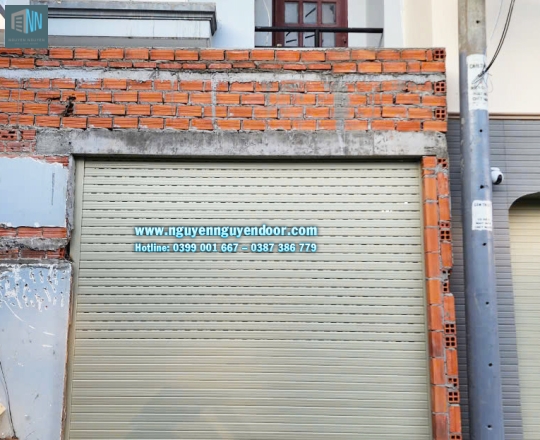 CỬA CUỐN KHE THOÁNG CÔNG NGHỆ ĐỨC TẠI AN HỘI GÒ VẤP