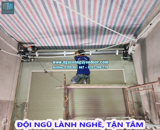 CỬA CUỐN KHE THOÁNG CÔNG NGHỆ ĐỨC TẠI AN PHÚ ĐÔNG, QUẬN 12
