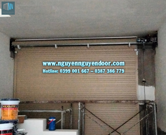 CÔNG TRÌNH CỬA CUỐN NHÔM, KHE THOÁNG CN ĐỨC, QUẬN 7, HCM