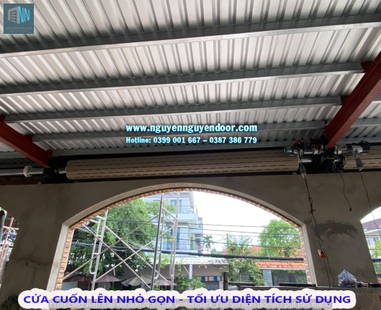 CỬA CUỐN KHE THOÁNG CÔNG NGHỆ ĐỨC TẠI BÌNH QUỚI, BÌNH THẠNH, TP HCM