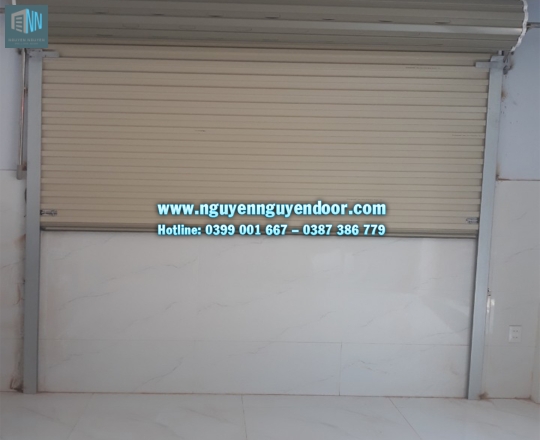 CỬA CUỐN TẤM LIỀN ĐẨY TAY CÔNG NGHỆ ÚC TẠI LINH ĐÔNG, THỦ ĐỨC - PHẦN 1