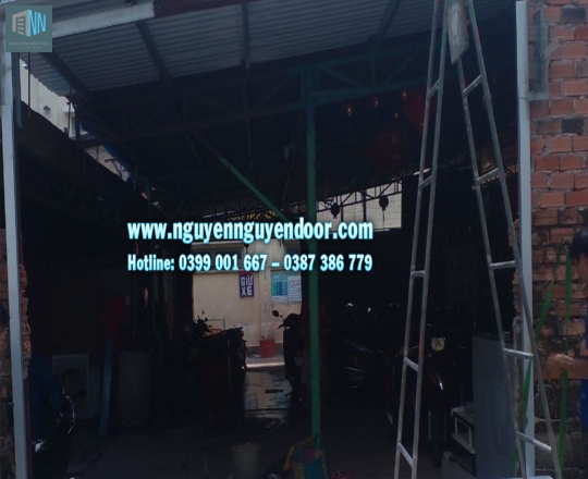CÔNG TRÌNH CỬA CUỐN ĐẨY TA LÁ ÚC NHÀ ANH CƯỜNG - VÕ VĂN NGÂN, THỦ ĐỨC