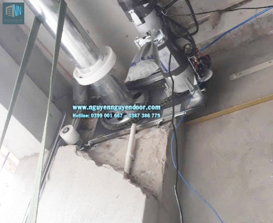 CỬA CUỐN KHE THOÁNG CÔNG NGHỆ ĐỨC TẠI BINH HUNG HOA BINH TAN