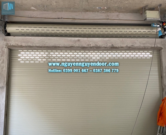 CỬA CUỐN KHE THOÁNG CÔNG NGHỆ ĐỨC TẠI KHA VẠN CÂN, THỦ ĐỨC, TP HCM