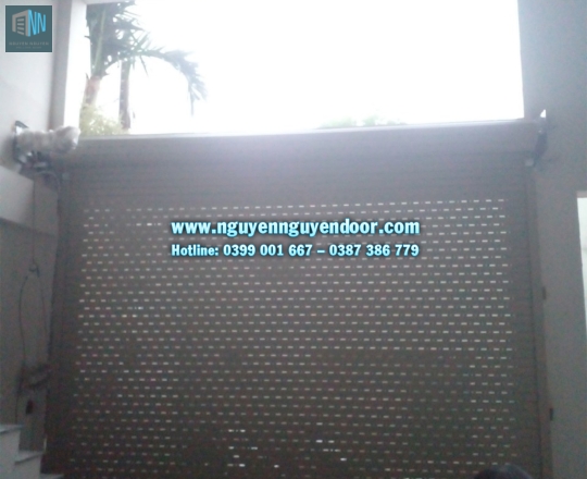 CỬA CUỐN KHE THOÁNG CÔNG NGHỆ ĐỨC TẠI TỈNH LỘ10, TÂN TẠO, BÌNH TÂN