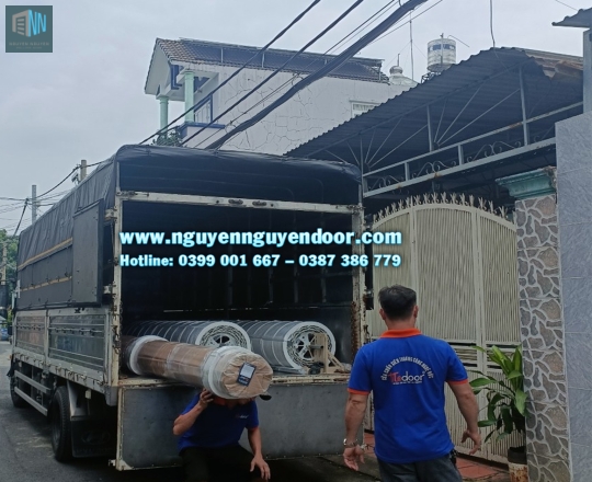 CỬA CUỐN KHE THOÁNG CÔNG NGHỆ ĐỨC TẠI ĐƯỜNG 12, TAM BÌNH, THỦ ĐỨC