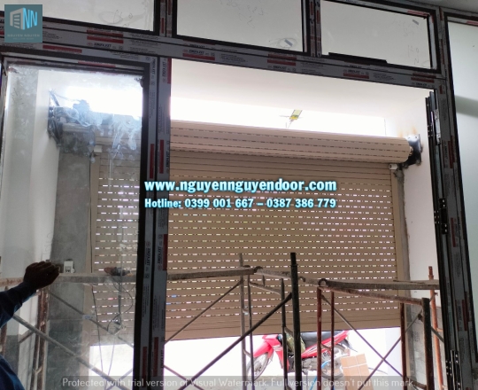 CỬA CUỐN NHÔM CÔNG NGHỆ ĐỨC, QUẬN 7, HCM