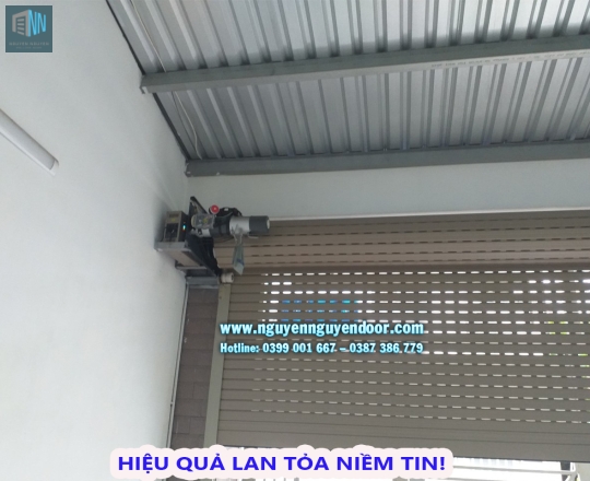 CỬA CUỐN KHE THOÁNG CÔNG NGHỆ ĐỨC – P3