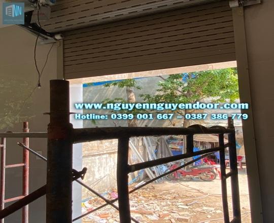 CỬA CUỐN KHE THOÁNG CÔNG NGHỆ ĐỨC TẠI CHÙA PHỔ QUANG, HUỲNH LAN KHANH, TÂN BÌNH - PHẦN 5