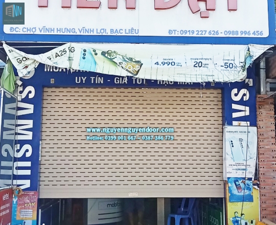 CỬA CUỐN KHE THOÁNG CÔNG NGHỆ ĐỨC TẠI BẠC LIÊU PHẦN 3