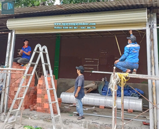 CỬA CUỐN TẤM LIỀN CÔNG NGHỆ ÚC TẠI HẺM 535 TÔ NGỌC VÂN, TAM PHÚ, THỦ ĐỨC
