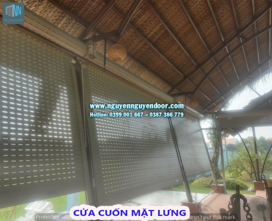 CỬA CUỐN KHE THOÁNG CÔNG NGHỆ ĐỨC TẠI LONG AN - PHẦN 1