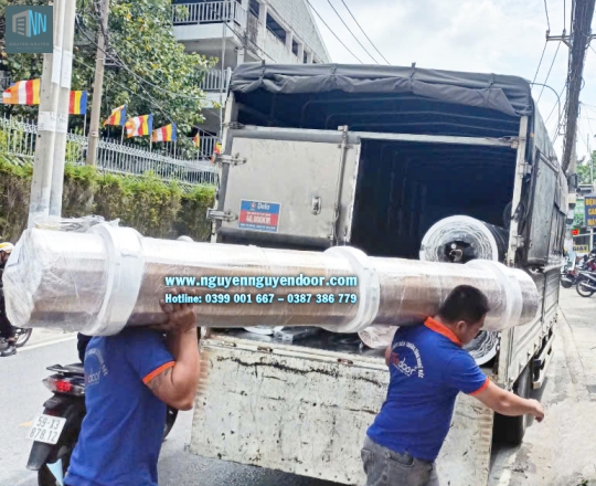 CỬA CUỐN KHE THOÁNG CÔNG NGHỆ ĐỨC TẠI AN HỘI GÒ VẤP