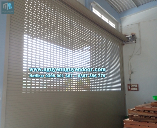 CỬA CUỐN KHE THOÁNG CÔNG NGHỆ ĐỨC TẠI BẠC LIÊU - PHẦN 2
