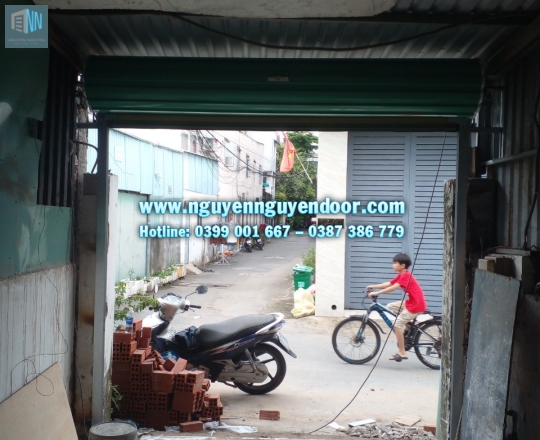 CÔNG TRÌNH CỬA CUỐN CÔNG NGHỆ ÚC ĐƯỜNG 8, HIỆP BÌNH PHƯỚC, THỦ ĐỨC