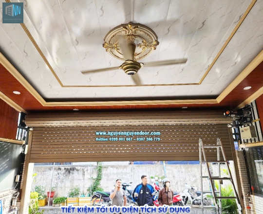 CỬA CUỐN KHE THOÁNG CÔNG NGHỆ ĐỨC TẠI THUẬN AN BÌNH DƯƠNG