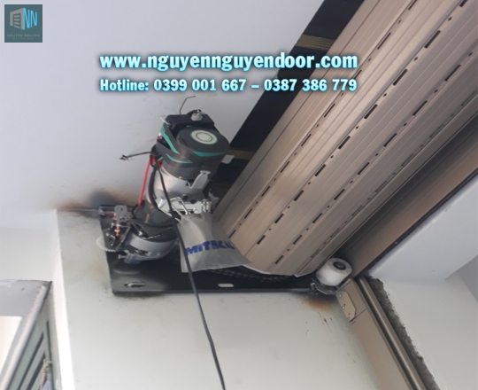 CỬA CUỐN KHE THOÁNG CÔNG NGHỆ ĐỨC TẠI TRẦN VĂN DƯ, TÂN BÌNH