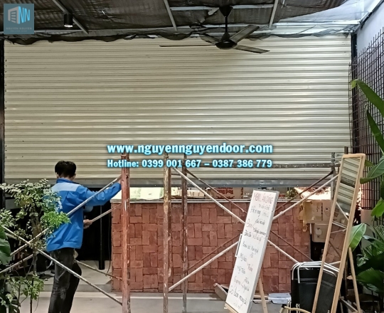 CỬA CUỐN CÔNG NGHỆ ĐÀI LOAN TẠI ĐƯỜNG SỐ 1, TAM BÌNH, THỦ ĐỨC