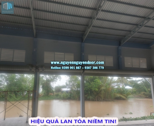 CỬA CUỐN KHE THOÁNG CÔNG NGHỆ ĐỨC – P2