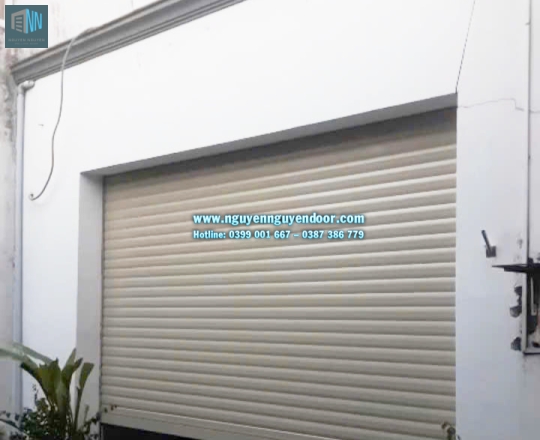CỬA CUỐN LÁ BÍT CÔNG NGHỆ ĐỨC TẠI TÂN PHÚ THỦ ĐỨC