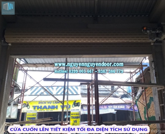 CỬA CUỐN KHE THOÁNG CÔNG NGHỆ ĐỨC TẠI BẠC LIÊU