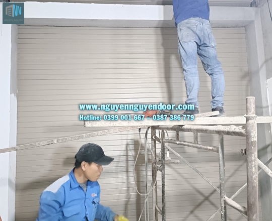 CỬA CUỐN KHE THOÁNG CÔNG NGHỆ ĐỨC TẠI ĐƯỜNG SỐ 22, LINH ĐÔNG, THỦ ĐỨC 