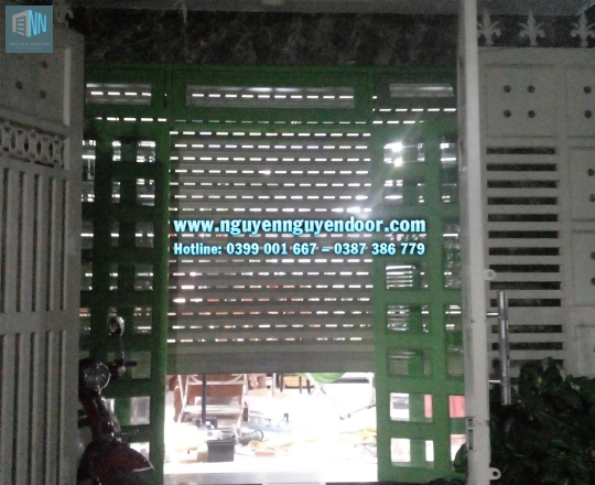 CỬA CUỐN KHE THOÁNG CÔNG NGHỆ ĐỨC TẠI Ụ GHE, TAM PHÚ, THỦ ĐỨC