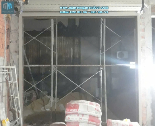 CỬA CUỐN KHE THOÁNG CÔNG NGHỆ ĐỨC TẠI TÂN BÌNH HCM