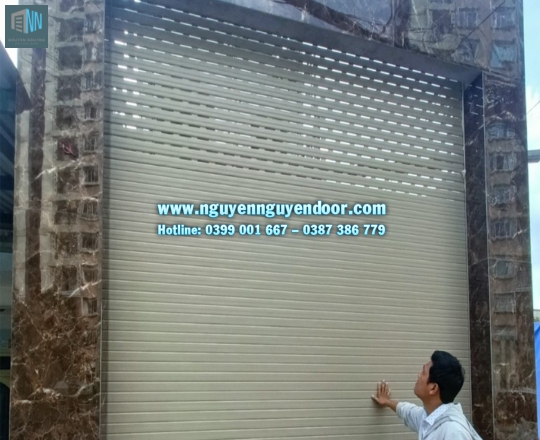 CỬA CUỐN KHE THOÁNG CÔNG NGHỆ ĐỨC TẠI LINH TRUNG, THỦ ĐỨC
