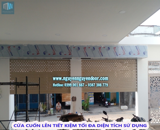 CỬA CUỐN KHE THOÁNG CÔNG NGHỆ ĐỨC TẠI TỈNH LỘ 43, BÌNH CHIỂU, THỦ ĐỨC