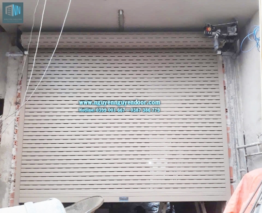 CỬA CUỐN KHE THOÁNG CÔNG NGHỆ ĐỨC TẠI BÌNH HƯNG HÒA B BÌNH TÂN