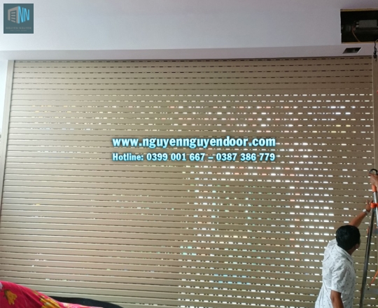CỬA CUỐN KHE THOÁNG CÔNG NGHỆ ĐỨC TẠI BÌNH CHIỂU, THỦ ĐỨC 