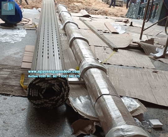 CÔNG TRÌNH CỬA CUỐN ĐIỆN ĐỊA TẠNG CHÙA PHỔ QUANG