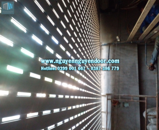 CÔNG TRÌNH CỬA CUỐN KHE THOÁNG CÔNG NGHỆ ĐỨC AN PHÚ TÂY, BÌNH CHÁNH