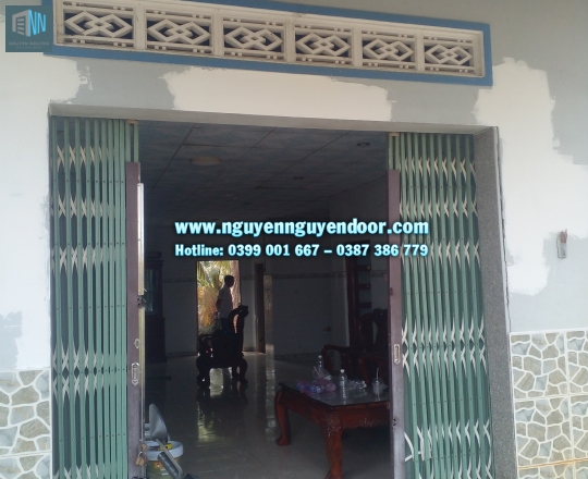CỬA CUỐN LÁ BÍT CÔNG NGHỆ ĐỨC TẠI ĐỨC HÒA, LONG AN