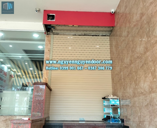 CỬA CUỐN KHE THOÁNG CÔNG NGHỆ ĐỨC TẠI MAN THIỆN, HIỆP PHÚ, THỦ ĐỨC