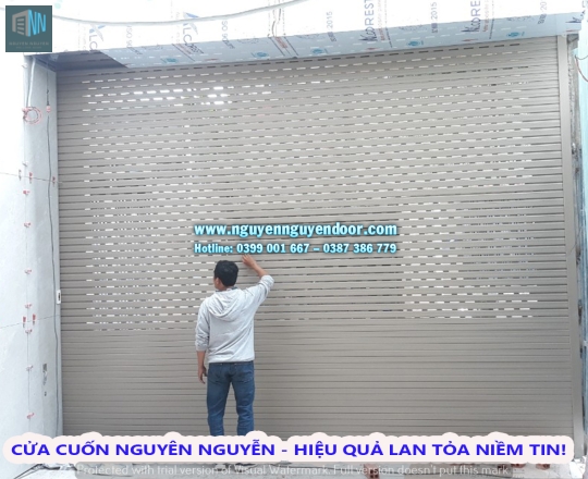 CỬA CUỐN KHE THOÁNG CÔNG NGHỆ ĐỨC TẠI LINH ĐÔNG, THỦ ĐỨC, TP HCM