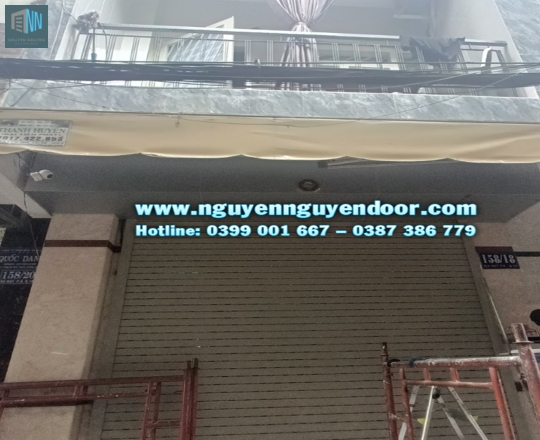 CỬA CUỐN KHE THOÁNG CÔNG NGHỆ ĐỨC & CỬA NHÔM XINGFA NHẬP KHẨU TẠI ĐƯỜNG BÀ HẠT, QUẬN 10