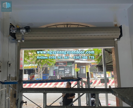 CỬA CUỐN KHE THOÁNG CÔNG NGHỆ ĐỨC TẠI BÌNH HÒA, BÌNH DƯƠNG
