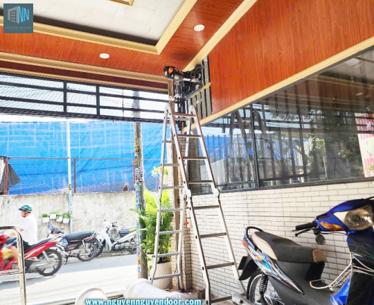 CỬA CUỐN KHE THOÁNG CÔNG NGHỆ ĐỨC TẠI THUẬN AN BÌNH DƯƠNG