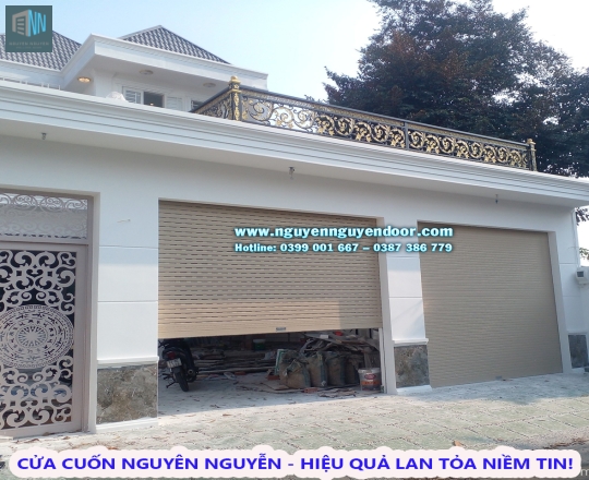 CỬA CUỐN KHE THOÁNG CÔNG NGHỆ ĐỨC TẠI TỈNH LỘ 43, BÌNH CHIỂU, THỦ ĐỨC